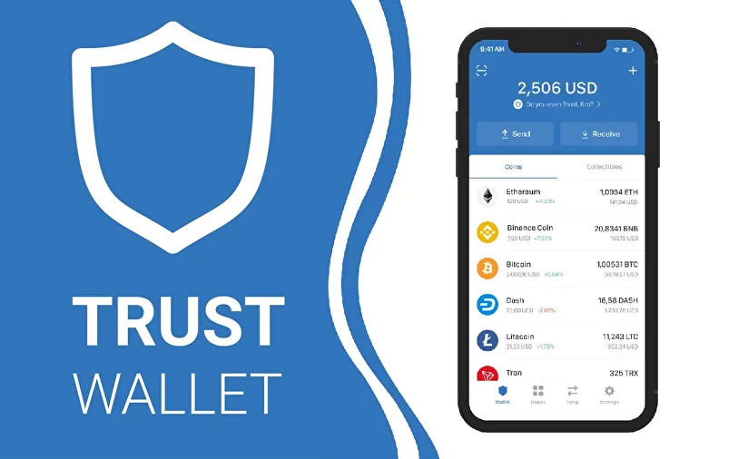 Огляд мультивалютного гаманця Trust Wallet